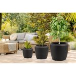 G21 Coal Round virágcserép 55,6 x 55,6 x 48,4