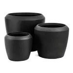 G21 Coal Round virágcserép 44 x 44 x 39,5