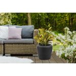 G21 Coal Round virágcserép 44 x 44 x 39,5