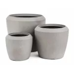 G21 Cement Round virágcserép 44 x 44 x 39,5