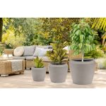 G21 Cement Round virágcserép 44 x 44 x 39,5