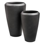 G21 Coal Oval virágcserép 55 x 55 x 86,3