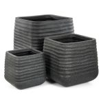 G21  Lava Cube  virárcserép 28 x 28 x 27,5