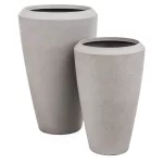 G21 Cement Oval virágcserép 44,3 x 44,3 x 69,8