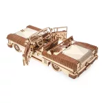 Ugears játék - 3D fa mechanikus kirakós VM-05 Autó (50's convertible)