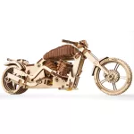 Ugears játék - 3D fa mechanikus kirakós VM-02 Motorbicikli (chopper)