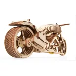 Ugears játék - 3D fa mechanikus kirakós VM-02 Motorbicikli (chopper)