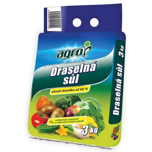 Agro műtrágya  káliumsó 3 kg