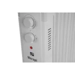 G21 Merapi olajradiátor fehér, 9 elem, 2000 W
