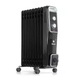 G21 Bromo olajradiátor fekete, 9 elem, 2000 W
