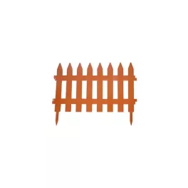   Prosperplast GARDEN CLASSIC kerítés 35cm x 3,2 m terrakotta,