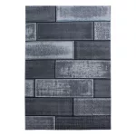 Ay. PLUS 8007 140 x 200 cm fekete Modern szőnyeg