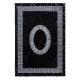 Ay PLUS 8009 80 x 150 cm fekete Modern szőnyeg