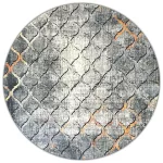 Ber. PORTE 0066 szürke arany 80 x 80 cm szőnyeg