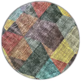 Ber. PORTE 2032 többszínű 120 x 120 cm szőnyeg