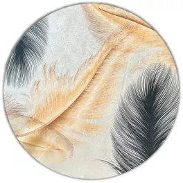 Ber. PORTE 2395 szürke arany 80 x 80 cm szőnyeg