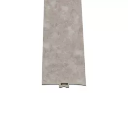   Vinyl SPC padló burkolatváltó Reno kőhatású szürke 2400x45x6 mm