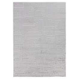 Ay. SAHARA 1114 140 x 200 cm ezüst Modern szőnyeg