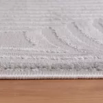 Ay. SAHARA 1113 240 x 340 cm ezüst Modern szőnyeg