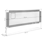 Bizonsági rács védőkorlát 180 cm