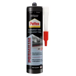 Szilikon Pattex Premium Kályha, fekete, 280 ml
