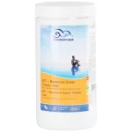 Medence többfunkciós fertőtlenítő tabletta, Chemoform 7601 BST Maxi (200 g), fehér, 1 kg, multifunkciós, lassan oldódó, klórozó, algagátló, pelyhesítő hatás