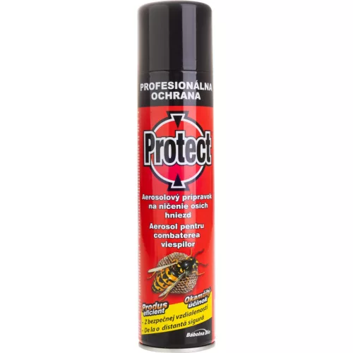 Spray PROTECT, aeroszol, darázsfészkek irtására, 400 ml