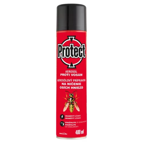 Spray PROTECT, aeroszol, darázsfészkek irtására, 400 ml