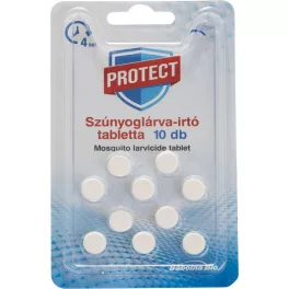 Szúnyogirtó tabletta PROTECT, lárvaölő, 10 tabletta