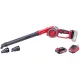 SET Worcraft CLB-S20LiA ShareSYS akkumulátoros lombfúvó, 288 km/h, 20 V, 1 db CLB-20V-2.0 akkumulátorral és 1 db CLC-20V-2.0 töltővel.