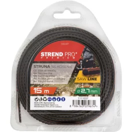   Damil vágáshoz Strend Pro Premium SawLine 2,7 mm, H-15 m, fogazott