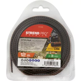   Damil vágáshoz Strend Pro Premium SawLine 3 mm, H-12 m, fogazott