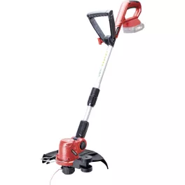   Akkumulátoros fűkasza, Worcraft WPGT202 ShareSYS, piros/fekete, 30 cm, 20 V Li-Ion, 8800 fordulat/perc, teleszkópos nyél, akkumulátor és töltő nélkül