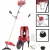 Benzinmotoros bozótvágó, Worcraft GT65-430, piros/ezüst, 2200 W, kétütemű motor, gyorskioldó, tartozékokkal