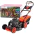 Benzinmotoros fűnyíró, Strend Pro Garden QL53P-196, fekete/piros, vágásszélesség: 53 cm, Loncin V200 motor, 196 cm3, 4 ütemű, 4000 W, 5,4 LE, 3600 fordulat/perc, 60 l gyűjtőkosár, oldalkidobás, mulcsozás, önjáró