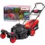 Benzinmotoros fűnyíró, Strend Pro Garden TB53S13, fekete/piros, vágásszélesség: 53,3 cm, Loncin V200 motor, 196 cm3, 4 ütemű, 4000 W, 5,4 LE, 3600 fordulat/perc, forgatható első kerekek, 60 l gyűjtőkosár, oldalkidobás, mulcsozás, önjáró