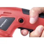 Akkumulátoros fű és sövényvágó olló, Worcraft CGS-S20LiC ShareSYS, piros/fekete, 20 V Li-Ion, cserélhető penge, fűvágó: 9,5 cm, sövényvágó: 20 cm, akkumulátor és töltő nélkül