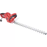 Elektromos sövényvágó, Worcraft HT06-550, piros/fekete, 650 W, 55 cm pengehossz, 1500 löket/perc, ütésvédelem, maximum 20 mm ágvastagság