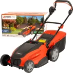 Elektromos fűnyíró, Strend Pro Garden TBE1842, piros/fekete, vágásszélesség: 42 cm, 1800 W, 230 V / 50 Hz, 40 l gyűjtőkosár
