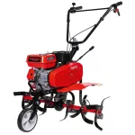 Benzinmotoros kapálógép, Worcraft WPLM112, 7 LE, munkaszélesség: 70–100 cm, munkamélység: 15–25 cm, 4 késes, négyütemű, léghűtéses