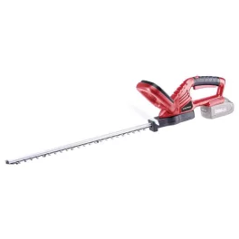   Akkumulátoros sövényvágó, Worcraft CHT-S20LiA ShareSYS, piros/fekete, 51 cm pengehossz, 20 V Li-Ion, 1200 löket/perc, ütésvédelem, maximum 20 mm ágvastagság, akkumulátor és töltő nélkül
