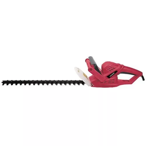 Elektromos sövényvágó, Worcraft WPHT132, piros/fekete, 600 W, 51 cm pengehossz, 1700 löket/perc, pengefék, maximum 16 mm ágvastagság