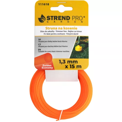 Damil vágáshoz Golden Economy 1,3 mm, H-15 m, kerek