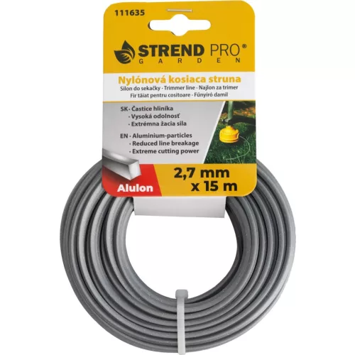 Damil vágáshoz Alulon ADQ 2,7 mm, H-15 m, szögletes