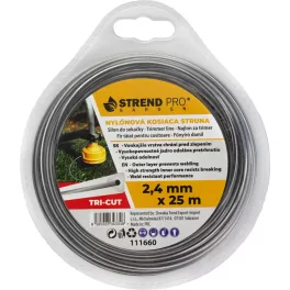   Damil vágáshoz TriCut 2,40 mm, H-25 m, Trigon extreme, háromszögletű