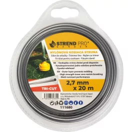   Damil vágáshoz TriCut 2,70 mm, H-20 m, Trigon extreme, háromszögletű