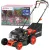 Benzinmotoros fűnyíró, Strend Pro Garden QL41S-139, fekete/piros, vágásszélesség: 40,6 cm, Loncin LC1P65FE-4 motor, 139 cm3, 4 ütemű, 2400 W, 3,2 LE, 3600 fordulat/perc, 45 l gyűjtőkosár, önjáró