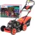 Benzinmotoros fűnyíró, Strend Pro Garden QL46P-139, fekete-piros, vágásszélesség: 46 cm, Loncin motor, 139 cm3, 4 ütemű, 2400 W, 3,2 LE, 3600 fordulat/perc, 60 l gyűjtőkosár, mulcsozás, oldalkidobás, önjáró