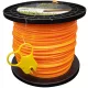 Fűkasza damil, Strend Pro Garden ProCom Plus, 2,7 mm, 100 m, narancssárga, szögletes, kopásálló, szakadásálló, túlmelegedésálló, tekercses