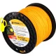 Fűkasza damil, Strend Pro Garden ProCom Plus, 2,4 mm, 223 m, narancssárga, szögletes, kopásálló, szakadásálló, túlmelegedésálló, tekercses